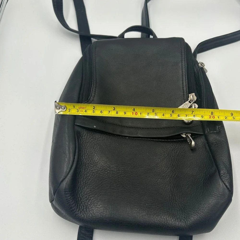 Unbranded Backpack Women Small Black Genuine Leather Colombia